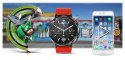 Smartwatch Gravity GT21-6 + Czerwony Pasek Silikonowy Gravity