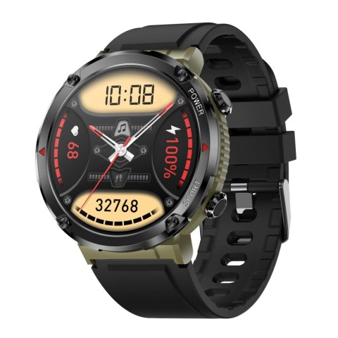 Smartwatch Gravity GT21-7 + Czarny Pasek Silikonowy Gravity Smartwatch Gravity GT21-7 + Czarny Pasek Silikonowy Gravity