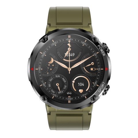 Smartwatch Gravity GT21-7 + Czarny Pasek Silikonowy Gravity Smartwatch Gravity GT21-7 + Czarny Pasek Silikonowy Gravity