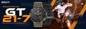 Smartwatch Gravity GT21-7 + Czarny Pasek Silikonowy Gravity