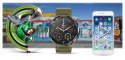 Smartwatch Gravity GT21-7 + Czarny Pasek Silikonowy Gravity