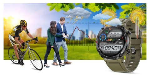 Smartwatch Gravity GT21-7 + Czarny Pasek Silikonowy Gravity Smartwatch Gravity GT21-7 + Czarny Pasek Silikonowy Gravity