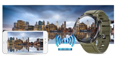 Smartwatch Gravity GT21-7 + Czarny Pasek Silikonowy Gravity Smartwatch Gravity GT21-7 + Czarny Pasek Silikonowy Gravity