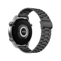 Smartwatch Veltori VT100-1 + Czarny Pasek Silikonowy + Czarny Eko Skóra VELTORI