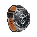 Smartwatch Veltori VT100-1 + Czarny Pasek Silikonowy + Czarny Eko Skóra VELTORI