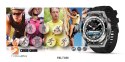 Smartwatch Veltori VT100-1 + Czarny Pasek Silikonowy + Czarny Eko Skóra VELTORI
