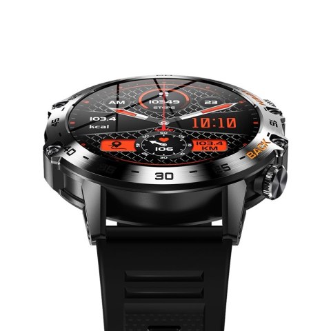 Smartwatch Veltori VT120-1 Czarny Pasek Silikonowy VELTORI Smartwatch Veltori VT120-1 Czarny Pasek Silikonowy VELTORI