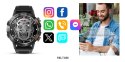 Smartwatch Veltori VT120-1 Czarny Pasek Silikonowy VELTORI