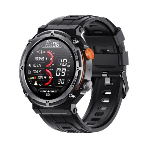 Smartwatch Veltori VT130-1 Czarny Pasek Silikonowy VELTORI Smartwatch Veltori VT130-1 Czarny Pasek Silikonowy VELTORI