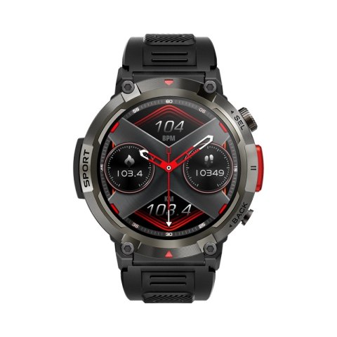 Smartwatch Veltori VT140-1 Czarny Pasek Silikonowy VELTORI Smartwatch Veltori VT140-1 Czarny Pasek Silikonowy VELTORI