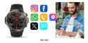 Smartwatch Veltori VT140-1 Czarny Pasek Silikonowy VELTORI