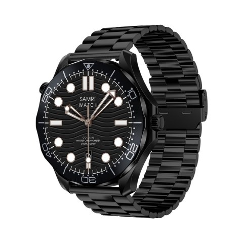 Smartwatch Veltori VT150-1 Czarny Pasek Silikonowy + Czarna Bransoleta VELTORI Smartwatch Veltori VT150-1 Czarny Pasek Silikonowy + Czarna Bransoleta VELTORI
