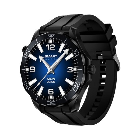 Smartwatch Veltori VT150-1 Czarny Pasek Silikonowy + Czarna Bransoleta VELTORI Smartwatch Veltori VT150-1 Czarny Pasek Silikonowy + Czarna Bransoleta VELTORI