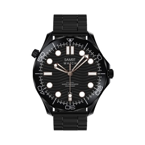 Smartwatch Veltori VT150-1 Czarny Pasek Silikonowy + Czarna Bransoleta VELTORI Smartwatch Veltori VT150-1 Czarny Pasek Silikonowy + Czarna Bransoleta VELTORI