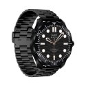 Smartwatch Veltori VT150-1 Czarny Pasek Silikonowy + Czarna Bransoleta VELTORI