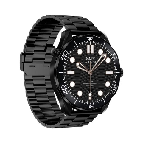 Smartwatch Veltori VT150-1 Czarny Pasek Silikonowy + Czarna Bransoleta VELTORI Smartwatch Veltori VT150-1 Czarny Pasek Silikonowy + Czarna Bransoleta VELTORI