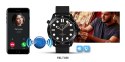 Smartwatch Veltori VT150-1 Czarny Pasek Silikonowy + Czarna Bransoleta VELTORI