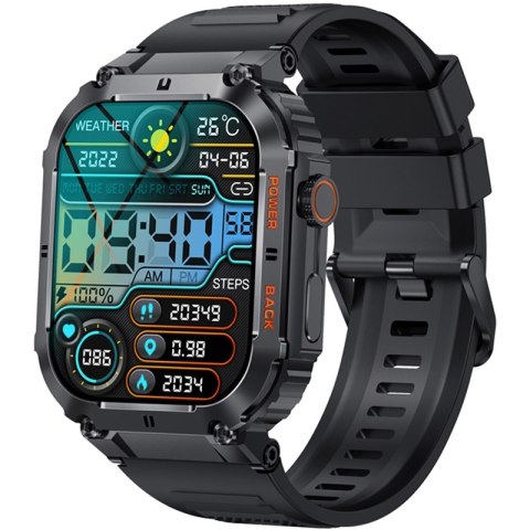 Smartwatch Veltori VT200-1 Czarny Pasek Silikonowy VELTORI Smartwatch Veltori VT200-1 Czarny Pasek Silikonowy VELTORI