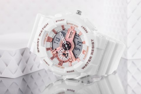 Zegarek Damski Skmei 1688WT+ BOX Skmei Zegarek Damski Skmei 1688WT+ BOX Skmei
