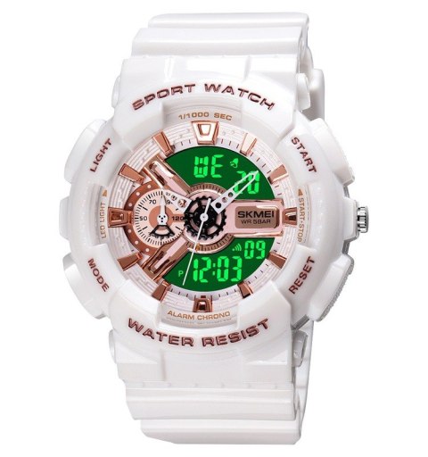 Zegarek Damski Skmei 1688WT+ BOX Skmei Zegarek Damski Skmei 1688WT+ BOX Skmei