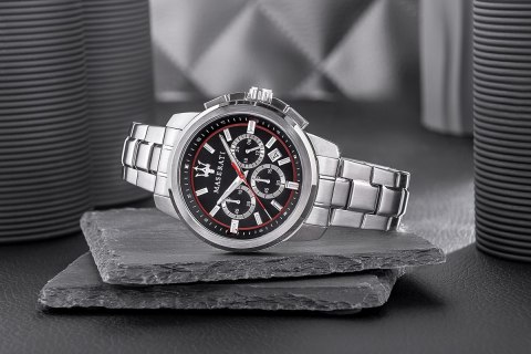 Zegarek Męski Maserati Successo R8873621009 + BOX Maserati Zegarek Męski Maserati Successo R8873621009 + BOX Maserati