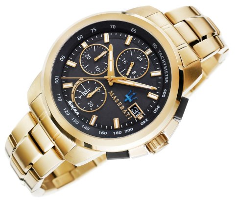 Zegarek Męski Maserati Successo Solar R8873645002 + BOX Maserati Zegarek Męski Maserati Successo Solar R8873645002 + BOX Maserati