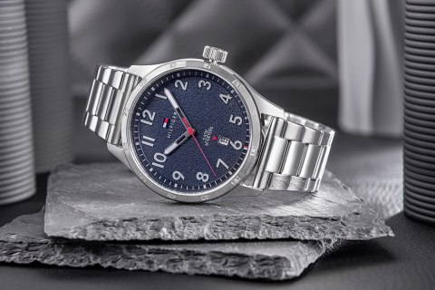 Zegarek Męski Tommy Hilfiger Forrest 1710563 + BOX Tommy Hilfiger Zegarek Męski Tommy Hilfiger Forrest 1710563 + BOX Tommy Hilfiger