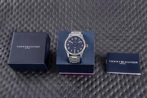Zegarek Męski Tommy Hilfiger Forrest 1710563 + BOX Tommy Hilfiger Zegarek Męski Tommy Hilfiger Forrest 1710563 + BOX Tommy Hilfiger