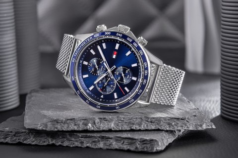 Zegarek Męski Tommy Hilfiger Miles 1792018 + BOX Tommy Hilfiger Zegarek Męski Tommy Hilfiger Miles 1792018 + BOX Tommy Hilfiger