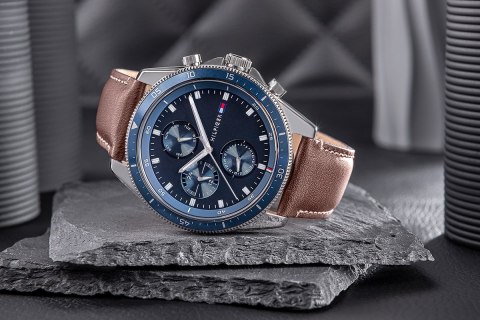 Zegarek Męski Tommy Hilfiger Parker 1791837 + BOX Tommy Hilfiger Zegarek Męski Tommy Hilfiger Parker 1791837 + BOX Tommy Hilfiger