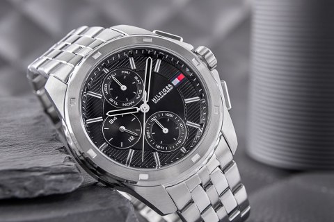 Zegarek Męski Tommy Hilfiger Walker 1710620 + BOX Tommy Hilfiger Zegarek Męski Tommy Hilfiger Walker 1710620 + BOX Tommy Hilfiger